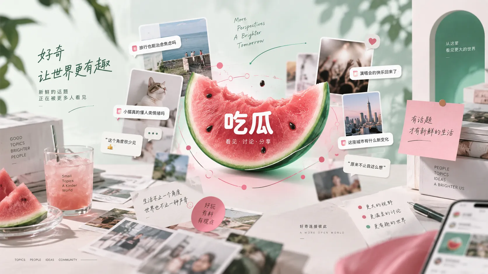 吃瓜网热点内容视觉图
